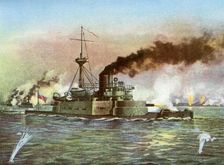 The Puritan at Matanzas 1898