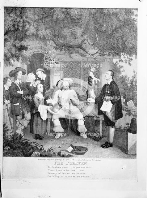 'The Puritan', c17th century, (c1810-c1847).  Artist: Henry Meyer
