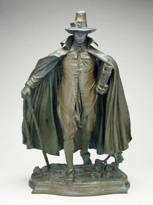 The Puritan, Modeled 1883-86, cast after 1899. Creator: Augustus Saint-Gaudens
