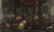 The Purification of the Temple, c. 1580. Artist: Bassano, Jacopo, il vecchio (ca. 1510-1592)