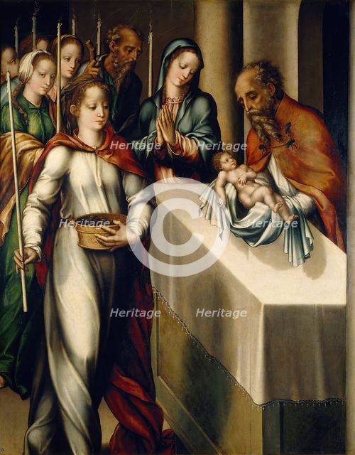 The Purification of the Virgin or The Presentation in the Temple, c1562. Creator: Luis de Morales.