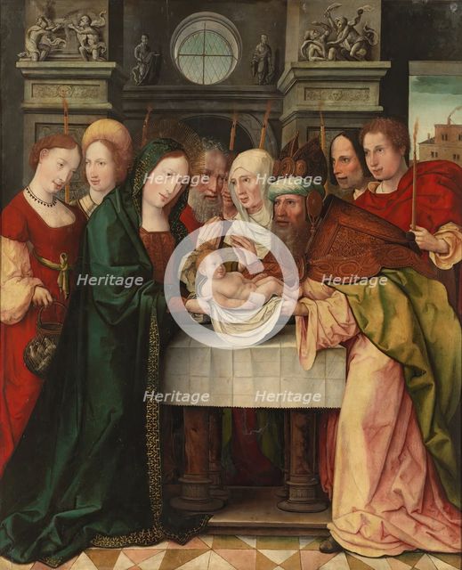 The Purification of the Virgin, between c1501 and c1535. Creator: Leon Picardo.