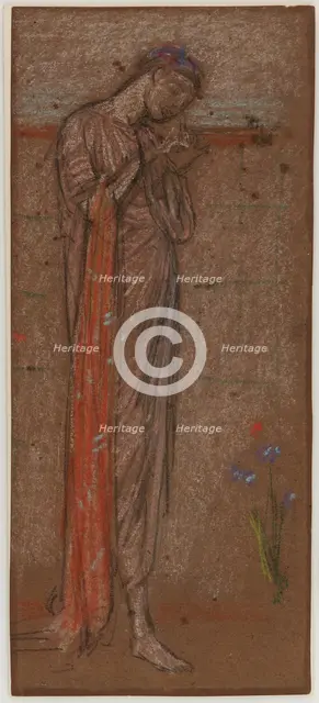 The Purple Iris, 1871/1872. Creator: James Abbott McNeill Whistler.