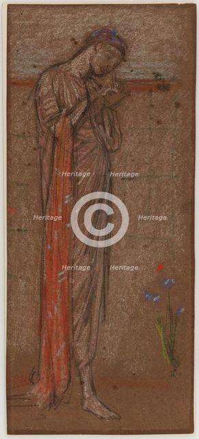 The Purple Iris, 1871/1872. Creator: James Abbott McNeill Whistler.