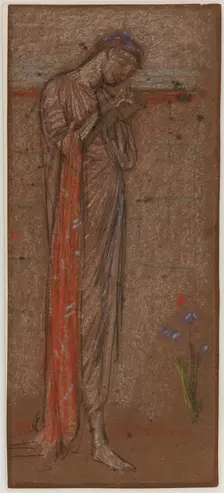 The Purple Iris, 1871/1872. Creator: James Abbott McNeill Whistler
