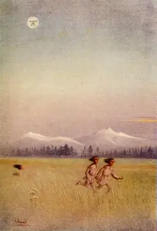 The Pursuing Head 1914. Creator: Unknown