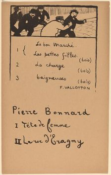 The Pursuit, 1893. Creator: Félix Vallotton