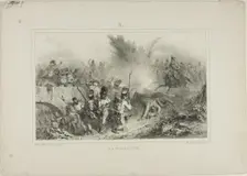 The Pursuit, 1832. Creator: Auguste Raffet