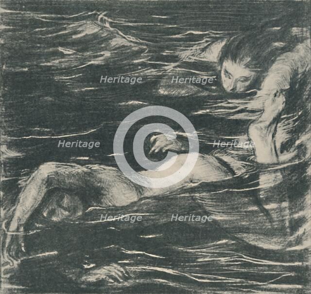 'The Pursuit', 1919. Artist: Charles Shannon.