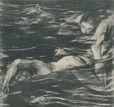 The Pursuit 1919. Artist: Charles Shannon