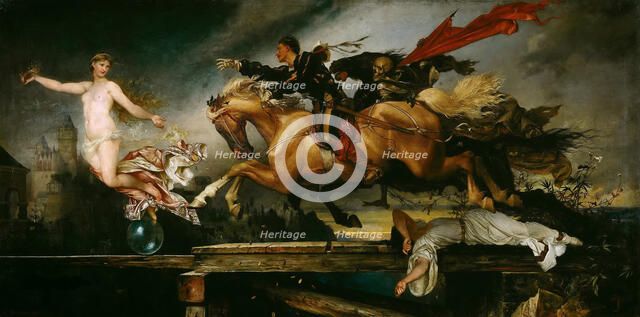 The Pursuit of Happiness, 1863-1868. Creator: Henneberg, Rudolf (1825-1876).