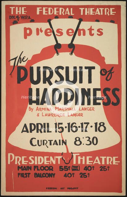 The Pursuit of Happiness, Des Moines, IA, 1937. Creator: Unknown.