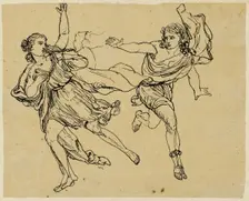 The Pursuit, n.d. Creator: Rodolphe Bresdin