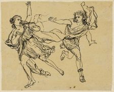 The Pursuit, n.d. Creator: Rodolphe Bresdin