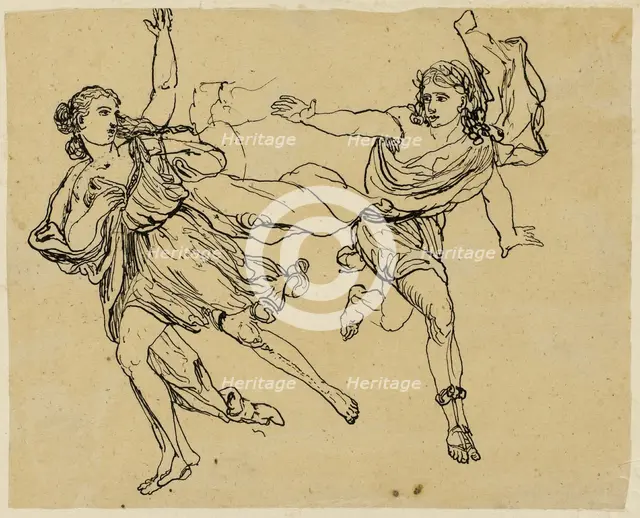The Pursuit, n.d. Creator: Rodolphe Bresdin.