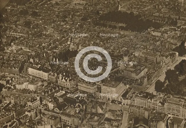 'The Puzzle of Familiar Streets from a New and Thrilling Vantage Point', c1935. Creator: Unknown.