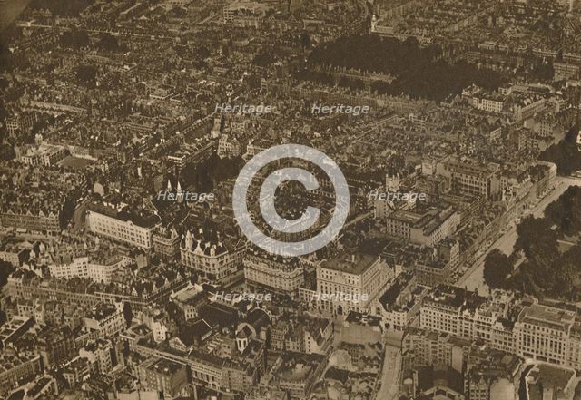 'The Puzzle of Familiar Streets from a New and Thrilling Vantage Point', c1935. Creator: Unknown.