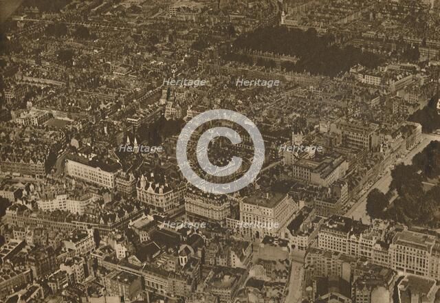 'The Puzzle of Familiar Streets from a New and Thrilling Vantage Point', c1935. Creator: Unknown.