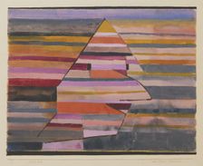 The Pyramid Clown. Artist: Klee, Paul (1879-1940)