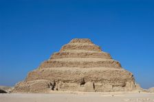 The Pyramid of Djoser (Zoser) or step pyramid, Saqqara necropolis, Egypt, Old Kingdom (2015). Creator: Unknown