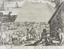 The Pyramids in Egypt, published 1610. Creator: Antonio Tempesta