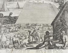 The Pyramids in Egypt, published 1610. Creator: Antonio Tempesta