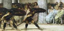 The Pyrrhic Dance 1869. Artist: Sir Lawrence Alma-Tadema