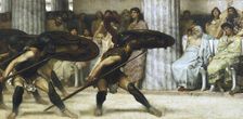 The Pyrrhic Dance 1869. Artist: Sir Lawrence Alma-Tadema