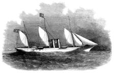 The Pacha of Egypt's Steam-yacht "Said", 1858. Creator: Unknown