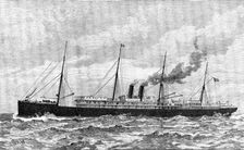 The Pacific Steam Navigation Company’s ship Orotava, 1890. Creator: Unknown