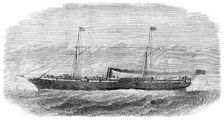 The Pacific Steam Navigation Company's new iron mail steam-ship Quito, 1864. Creator: Unknown