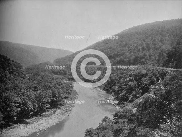 'The "Packsaddle," Allegheny Mountains, Pa.', c1897. Creator: Unknown.