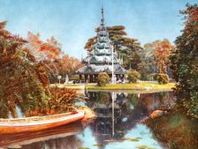 The Pagoda, Eden Gardens, Calcutta, India, early 20th century