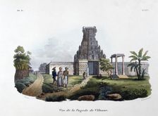 The Pagoda of Vilnour 1828. Artist: Marlet et Cie
