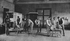 The paint shop, 1904. Creator: Frances Benjamin Johnston
