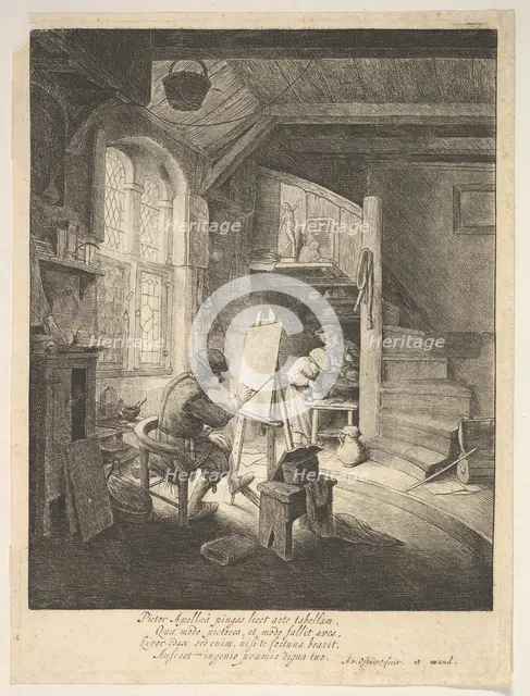 The Painter, 17th century. Creator: Adriaen van Ostade.