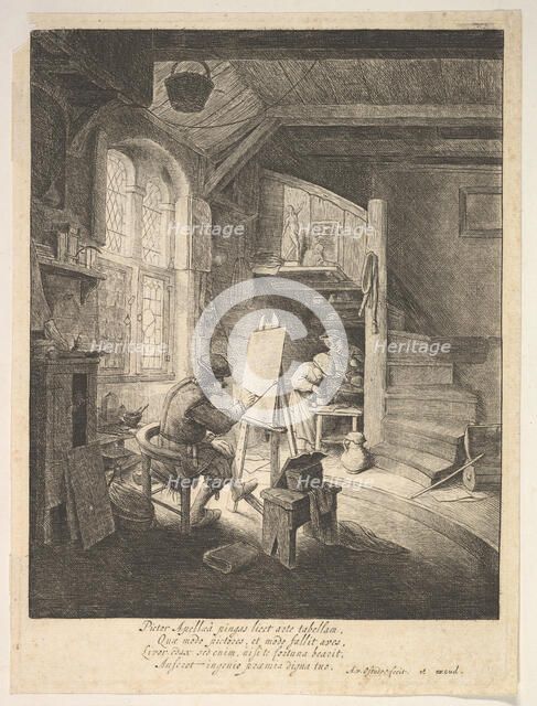 The Painter, 17th century. Creator: Adriaen van Ostade.
