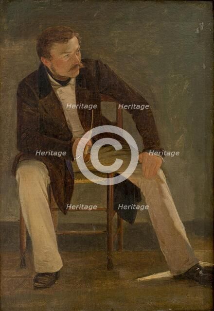 The Painter Constantin Hansen, 1837. Creator: Albert Kuchler.