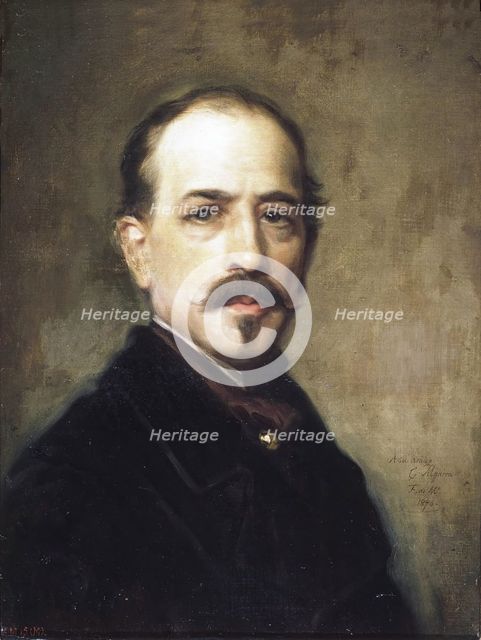 The Painter Cosme Algarra y Hurtado, 1870. Creator: Federico de Madrazo y Kuntz.