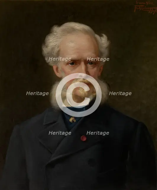 The Painter Charles Tsaggeny. Creator: Frederic Tschaggeny.