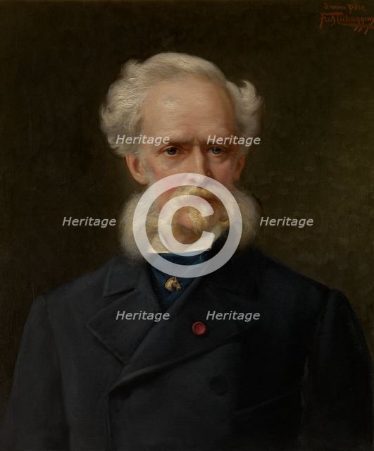 The Painter Charles Tsaggeny. Creator: Frederic Tschaggeny.