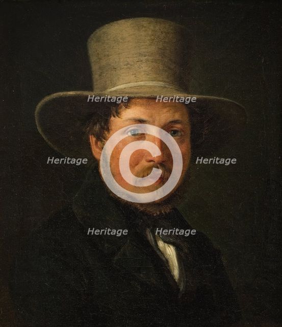 The Painter Christen Kobke, 1839. Creator: Wilhelm Marstrand.