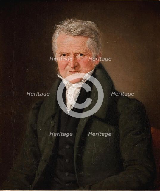 The Painter C.W. Eckersberg, 1832. Creator: Christian Albrecht Jensen.