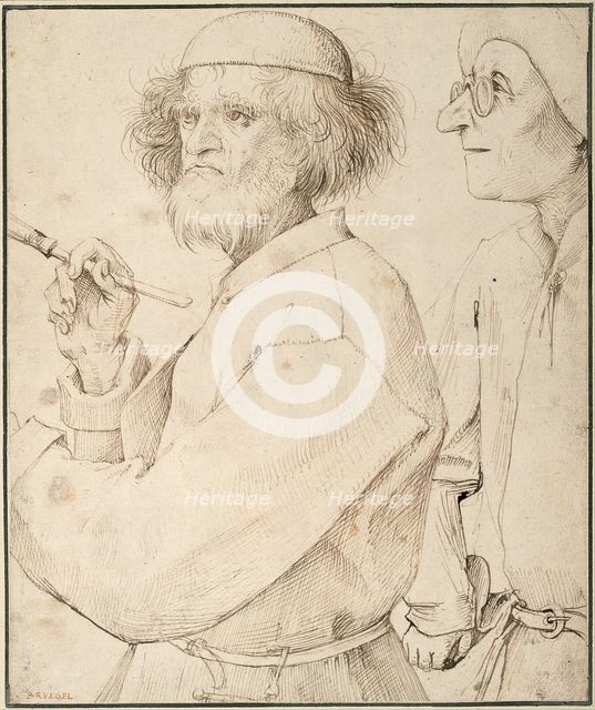 The Painter and the Buyer, c. 1565. Artist: Bruegel (Brueghel), Pieter, the Elder (ca 1525-1569)