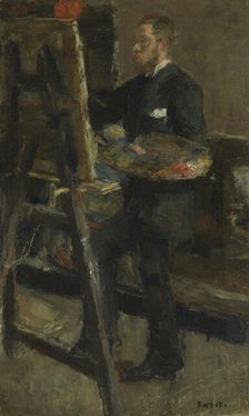 The Painter Alfred William Finch, 1880 or 1882. Creator: James Ensor