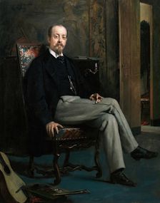 The painter Benito Soriano Murillo, 1863. Creator: Raimundo de Madrazo y Garreta