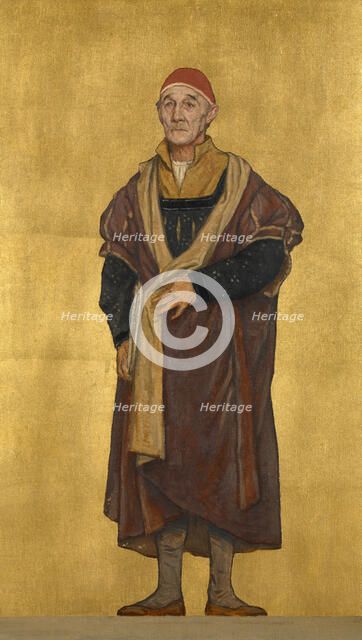 The Painter Gerard David, 1889. Creator: Albrecht De Vriendt.