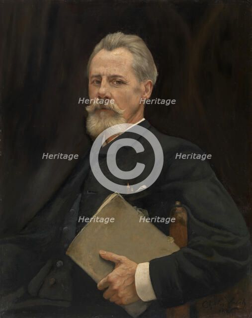 The Painter Derickx, 1886. Creator: Charles Verlat.