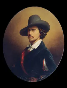 The Painter Eduard Ender, 1845. Creator: Johann Nepomuk Ender