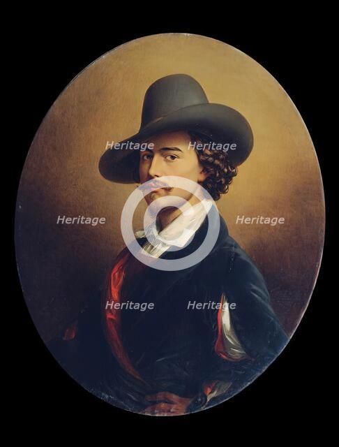 The Painter Eduard Ender, 1845. Creator: Johann Nepomuk Ender.